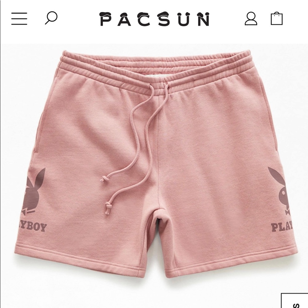 Playboy By PacSun Double Bunny Sweat Shorts